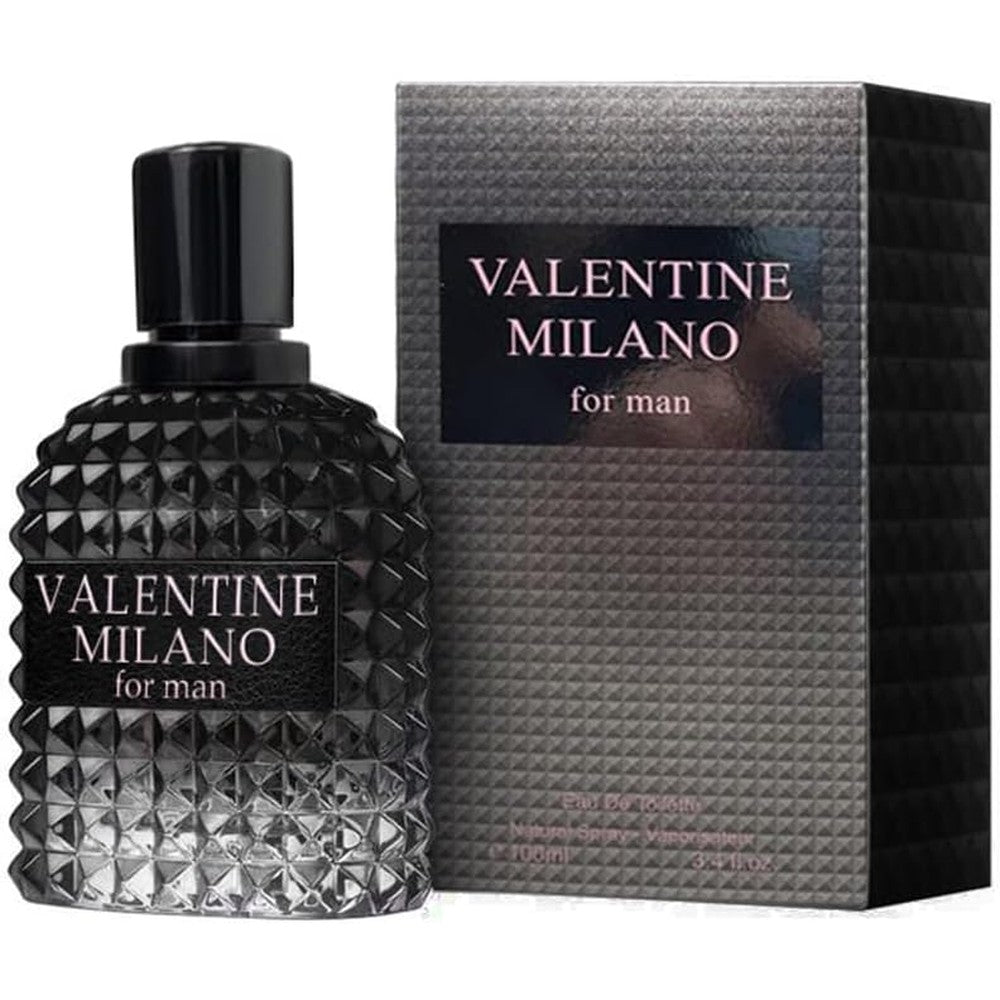 Wholesaleperfumehtx Valentine Milano Men's Cologne front view bottle