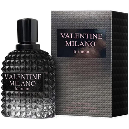 Wholesaleperfumehtx Valentine Milano Men's Cologne front view bottle