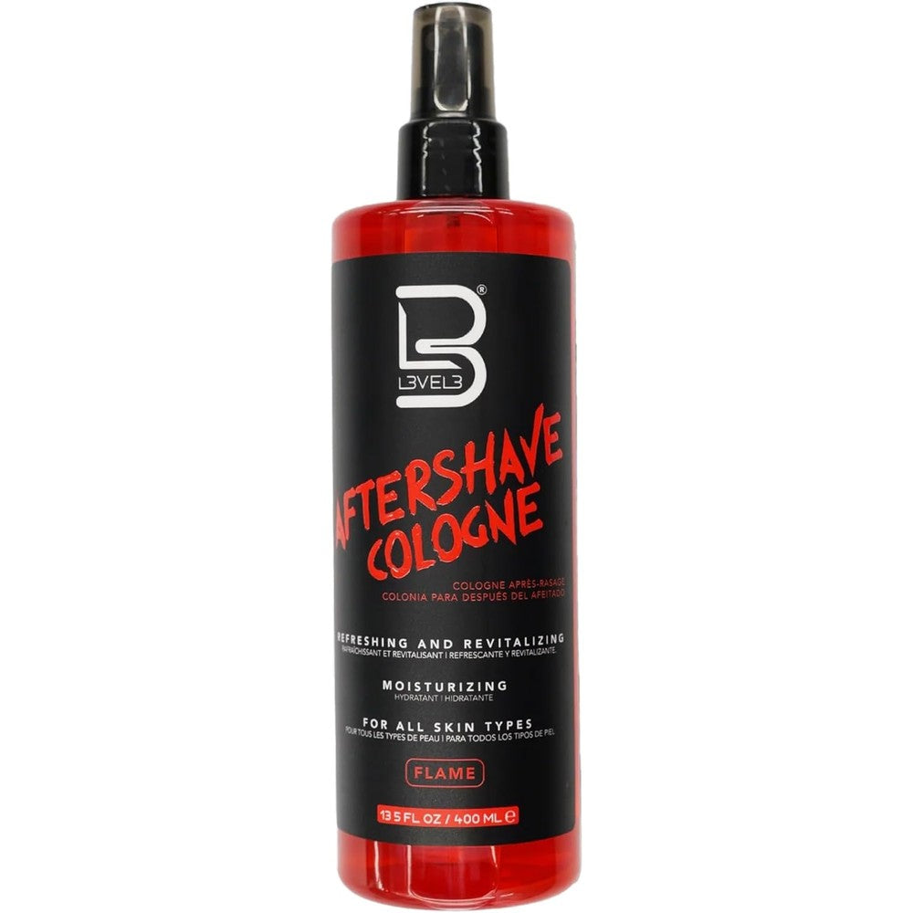 L3 Level 3 After Shave Spray Cologne Flame front view bottle