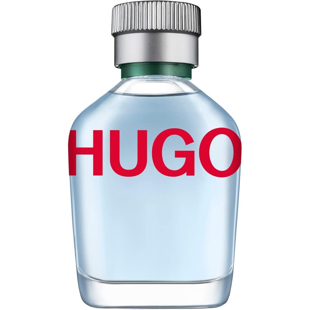 Hugo Boss Hugo Man Eau De Toilette front view showing canteen design bottle