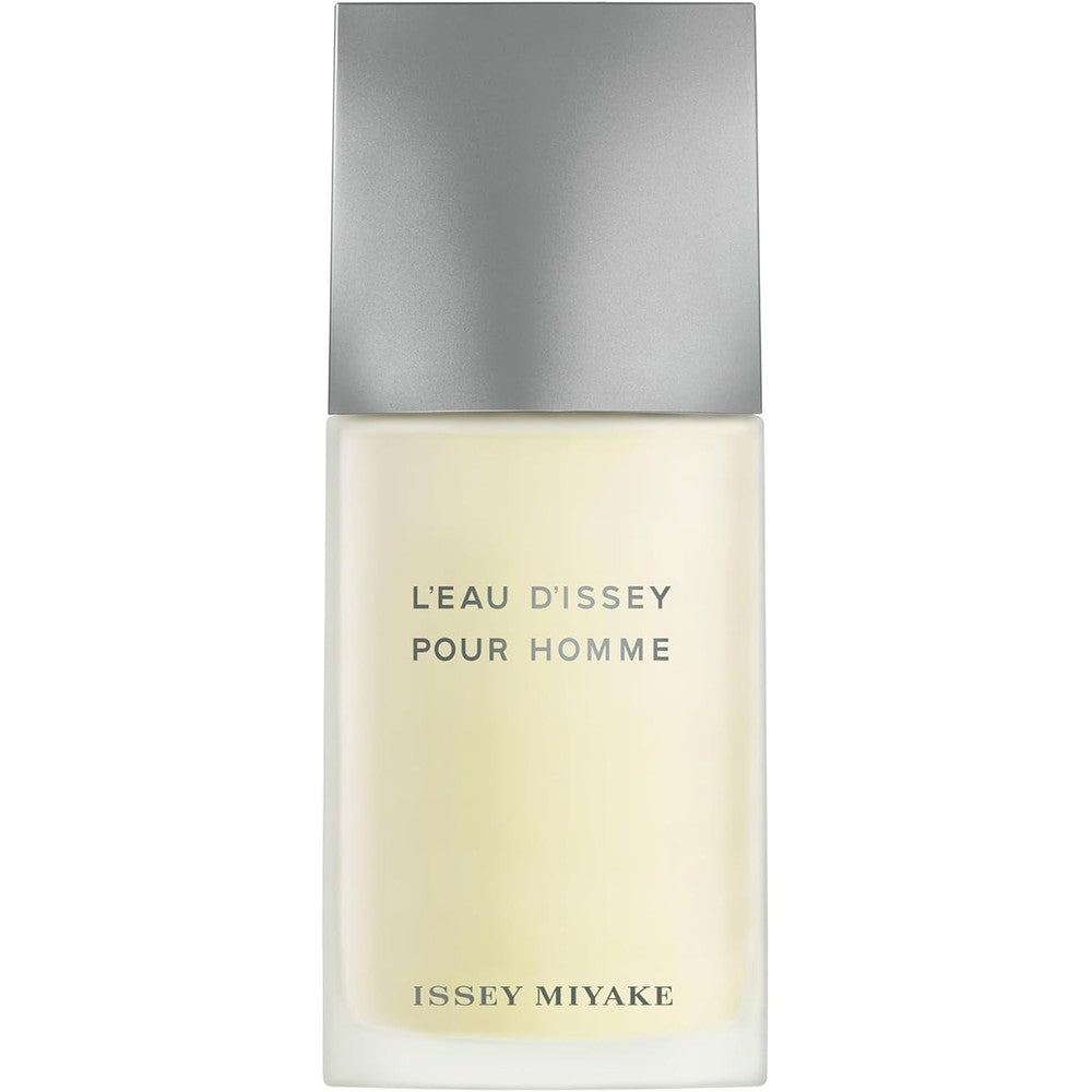 Issey Miyake L'Eau D'Issey Pour Homme Eau De Toilette 75ml front view iconic slender bottle design