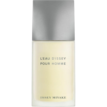 Issey Miyake L'Eau D'Issey Pour Homme Eau De Toilette 75ml front view iconic slender bottle design