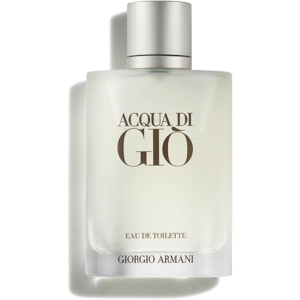 Armani Beauty Acqua Di Gio Eau De Toilette 100ml frosted glass bottle front view