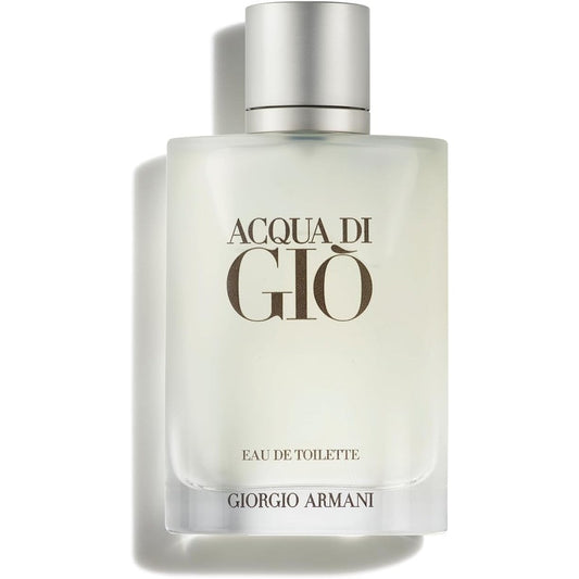Armani Beauty Acqua Di Gio Eau De Toilette 100ml frosted glass bottle front view
