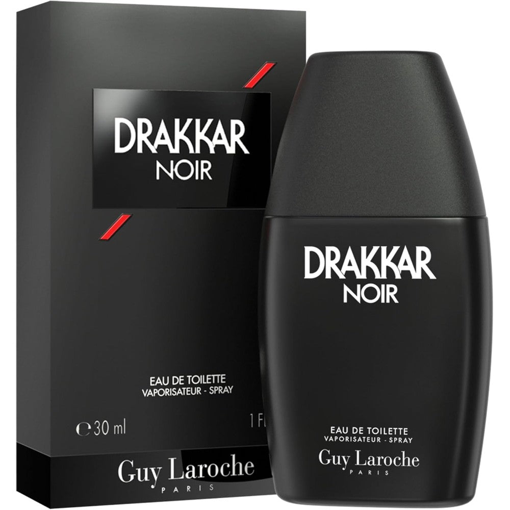 Guy Laroche Drakkar Noir thirty milliliter bottle front view authentic men cologne