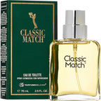 PB ParfumsBelcam Classic Match Green Eau De Toilette front view showing the signature green rectangular bottle design.