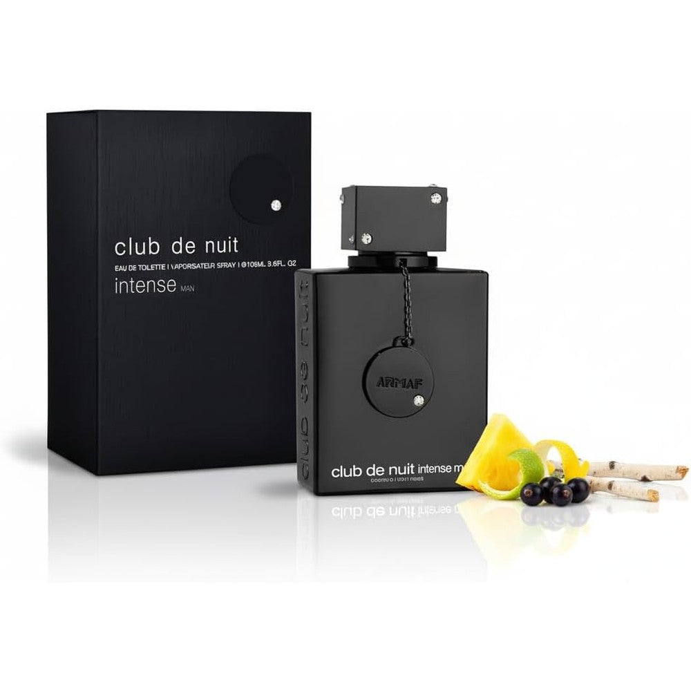 Armaf Club De Nuit Intense Man Eau de Toilette front view of black bottle