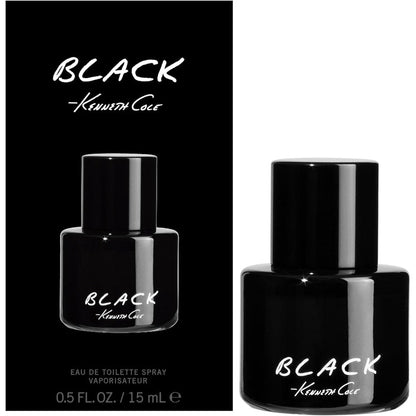 Kenneth Cole Black Eau de Toilette for men front view bottle