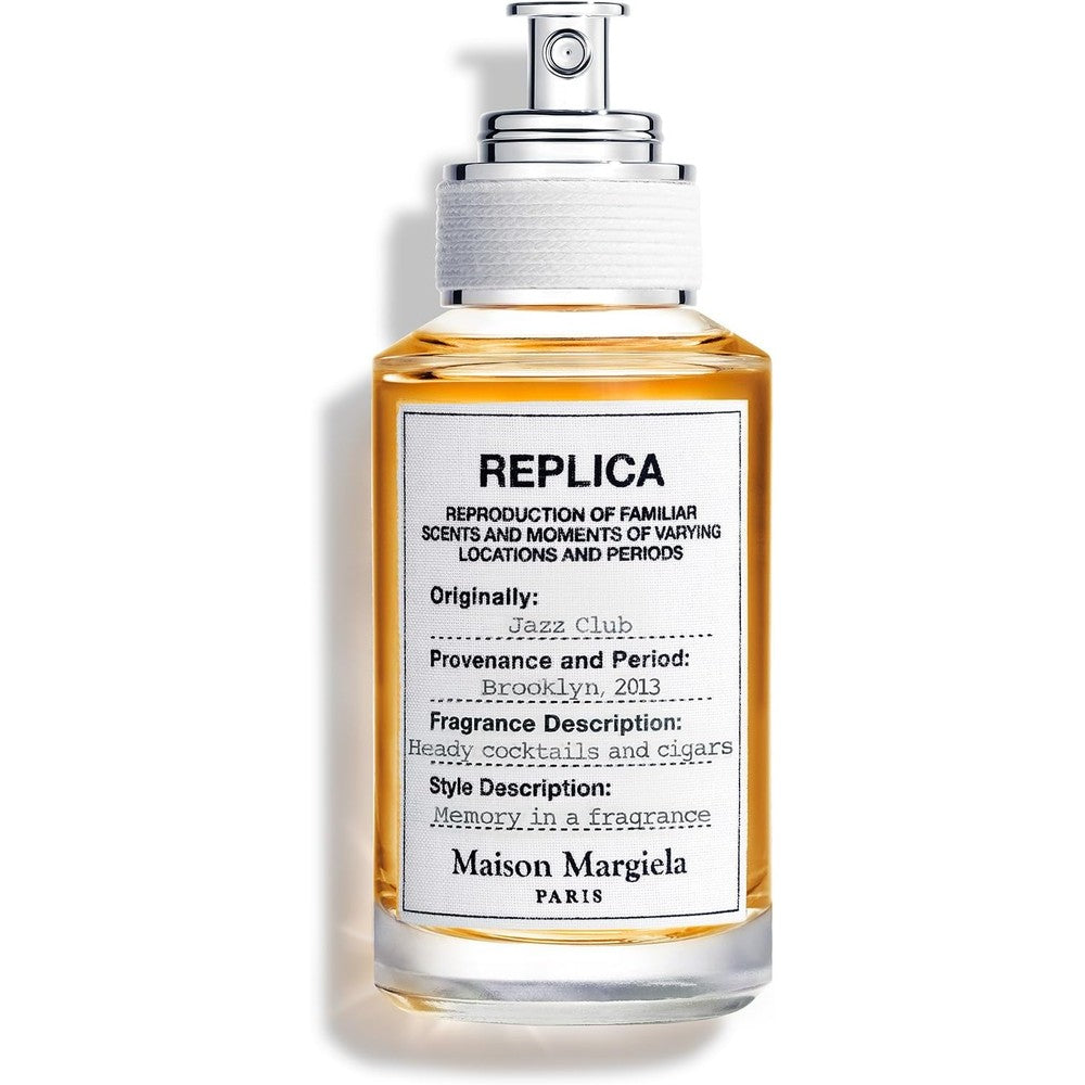 Maison Margiela Replica Jazz Club Eau De Toilette front view luxury unisex perfume