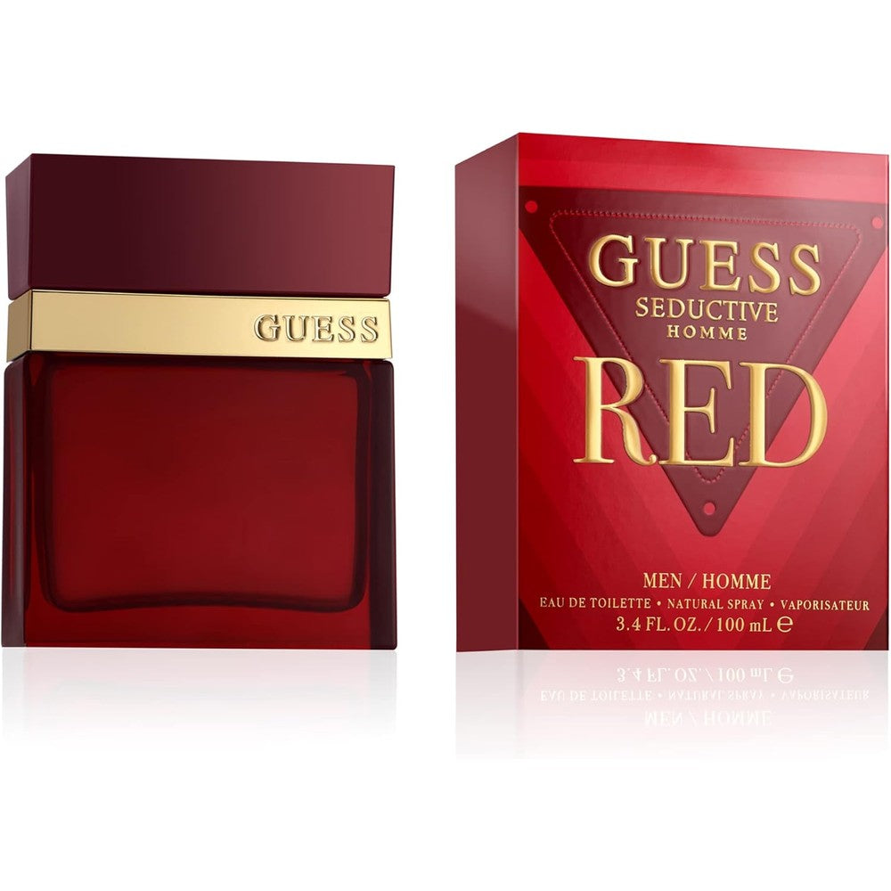 Guess Seductive Red Homme Eau De Toilette 100ml bottle front view