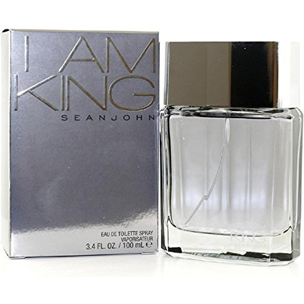 Sean John I Am King Eau De Toilette 3.4 Ounce front view of bottle