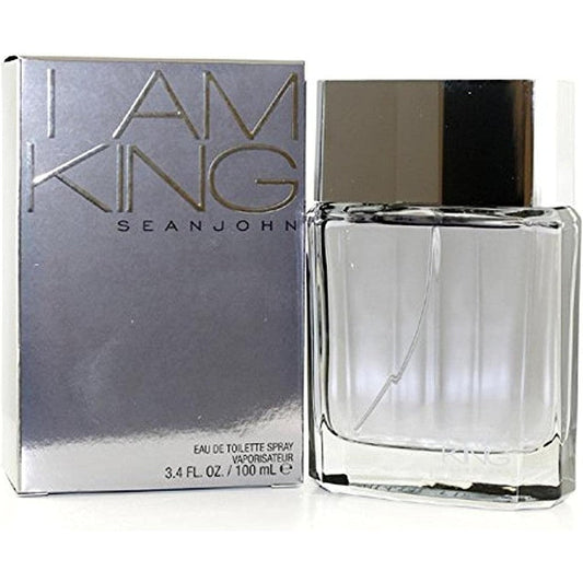 Sean John I Am King Eau De Toilette 3.4 Ounce front view of bottle