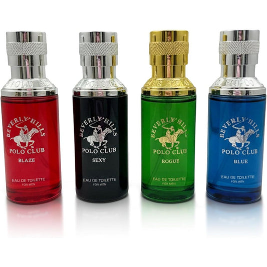 Beverly Hills Polo Club men's fragrance collection gift set front view