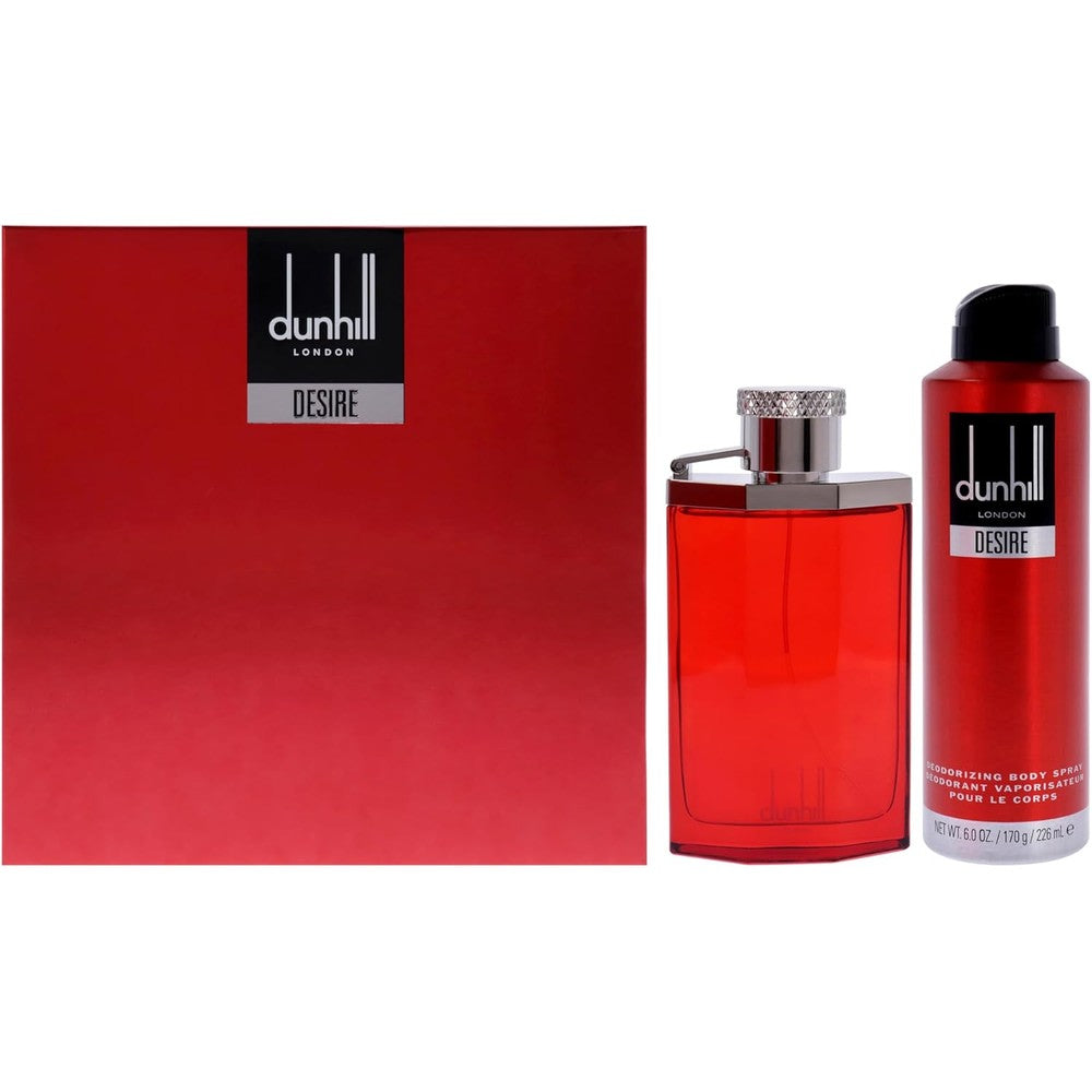 Alfred Dunhill Desire Red 2 Piece Gift Set front view