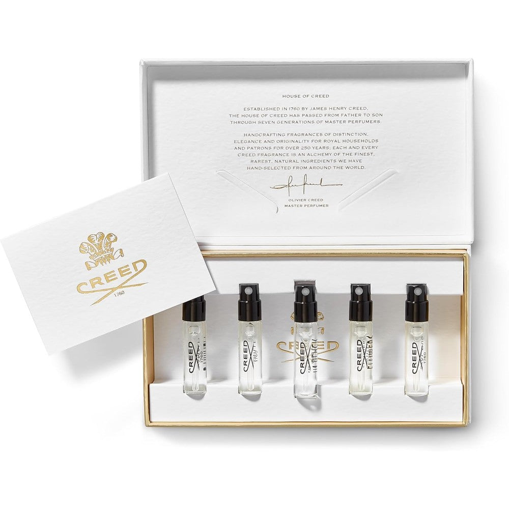 Creed Men's Inspiration Sample Set with five fragrance vials