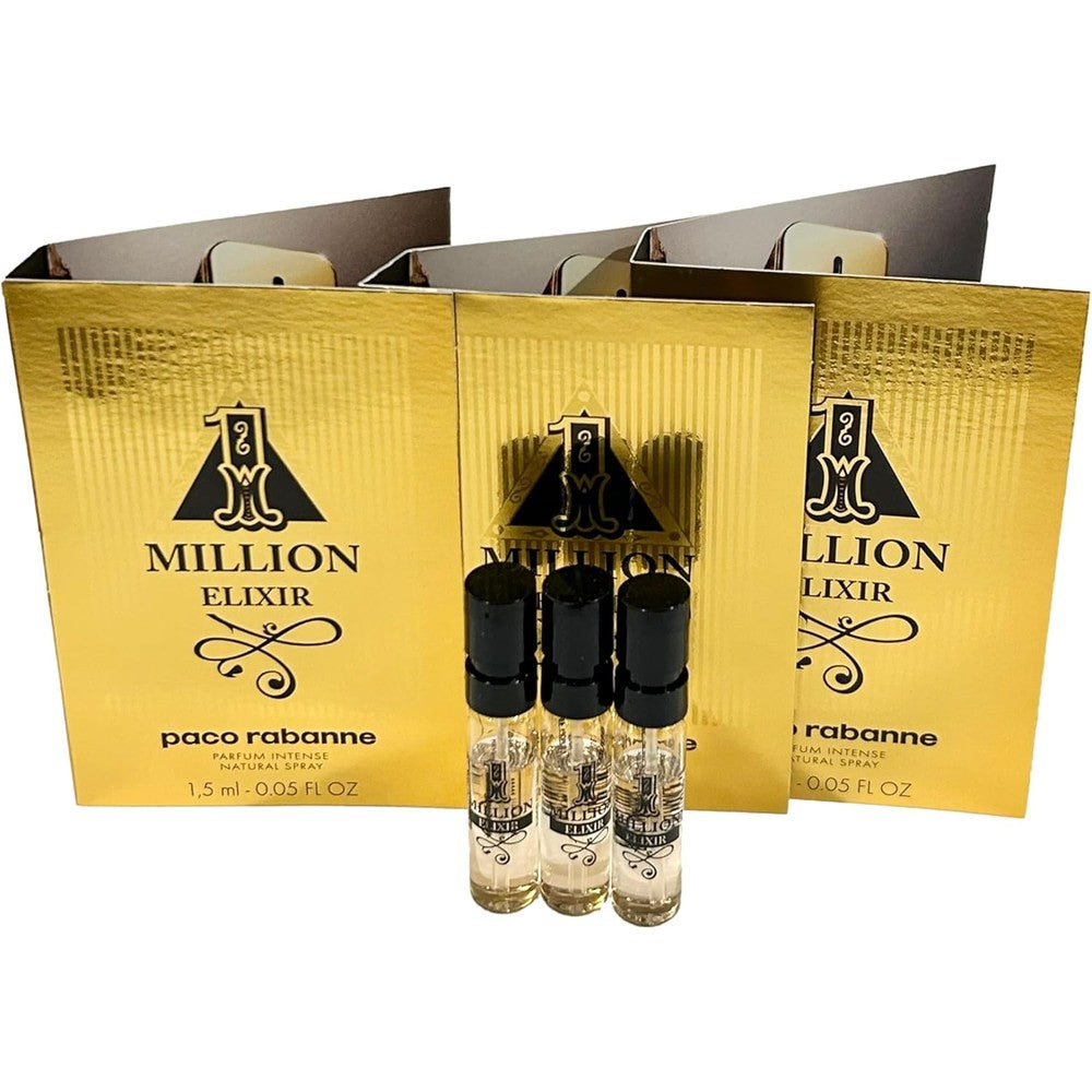 Paco Rabanne 1 Million Elixir Intense spray vials front view
