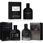 A Center 3 pack men cologne gift set front view