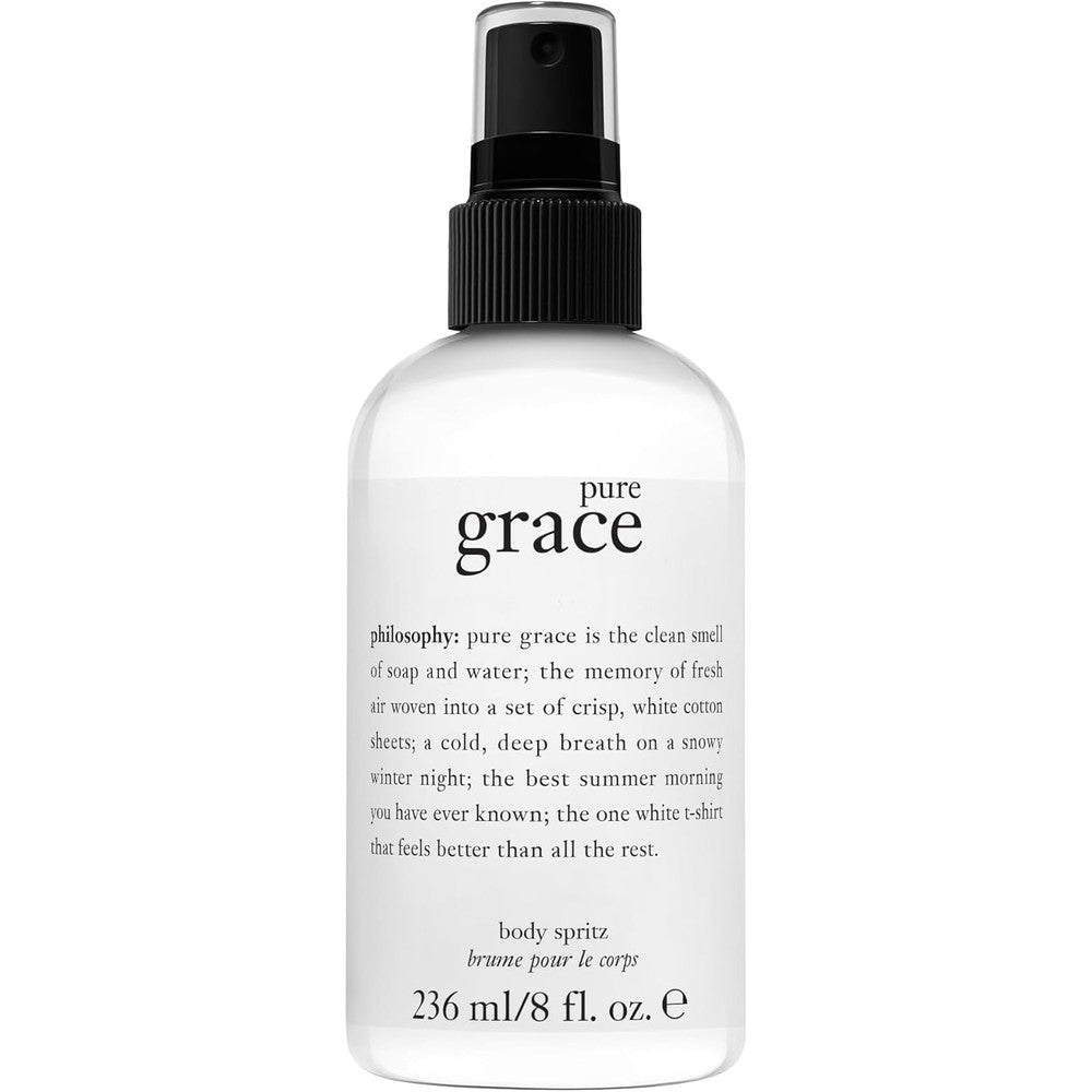 Philosophy Pure Grace body spritz bottle front view