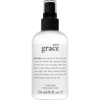 Philosophy Pure Grace body spritz bottle front view
