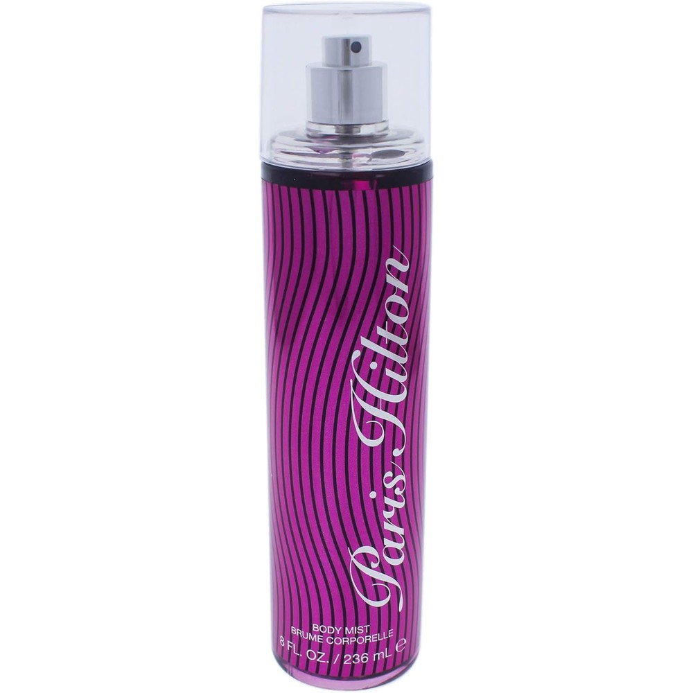 Paris Hilton Body Mist for Women 8 Fluid Ounce front view bottle