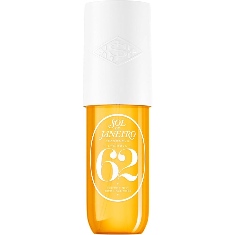 Sol De Janeiro Cheirosa 62 Hair And Body Perfume Mist front view in yellow bottle