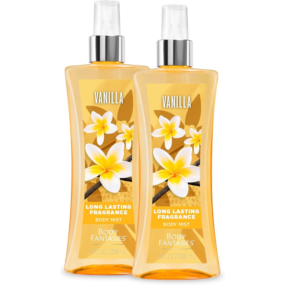 Body Fantasies Signature Vanilla Fantasy body spray front view