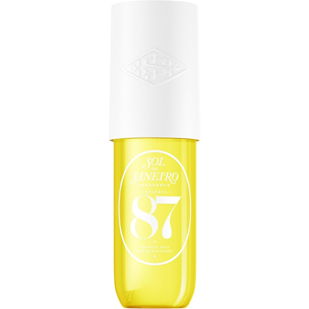 Sol De Janeiro Cheirosa 87 Rio Radiance Perfume Mist front view yellow bottle