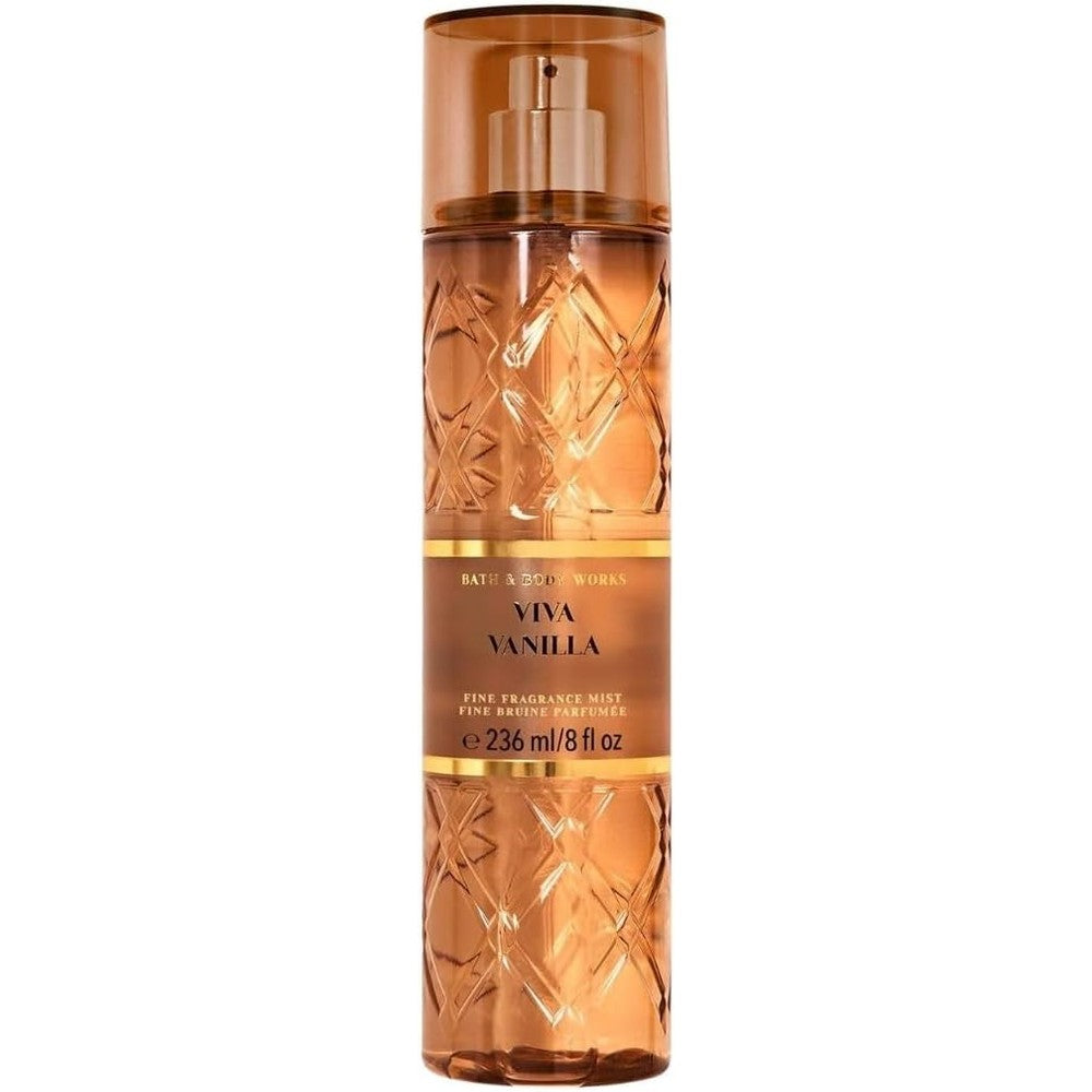 Bath and Body Works Viva Vanilla Fine Fragrance Mist bottle front view