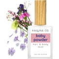 Kailuna Co. Baby Powder Natural Hair And Body Mist front view