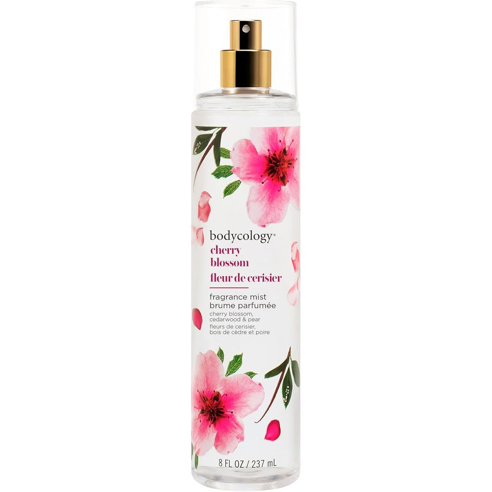 Bodycology Cherry Blossom Fragrance Mist front view bottle