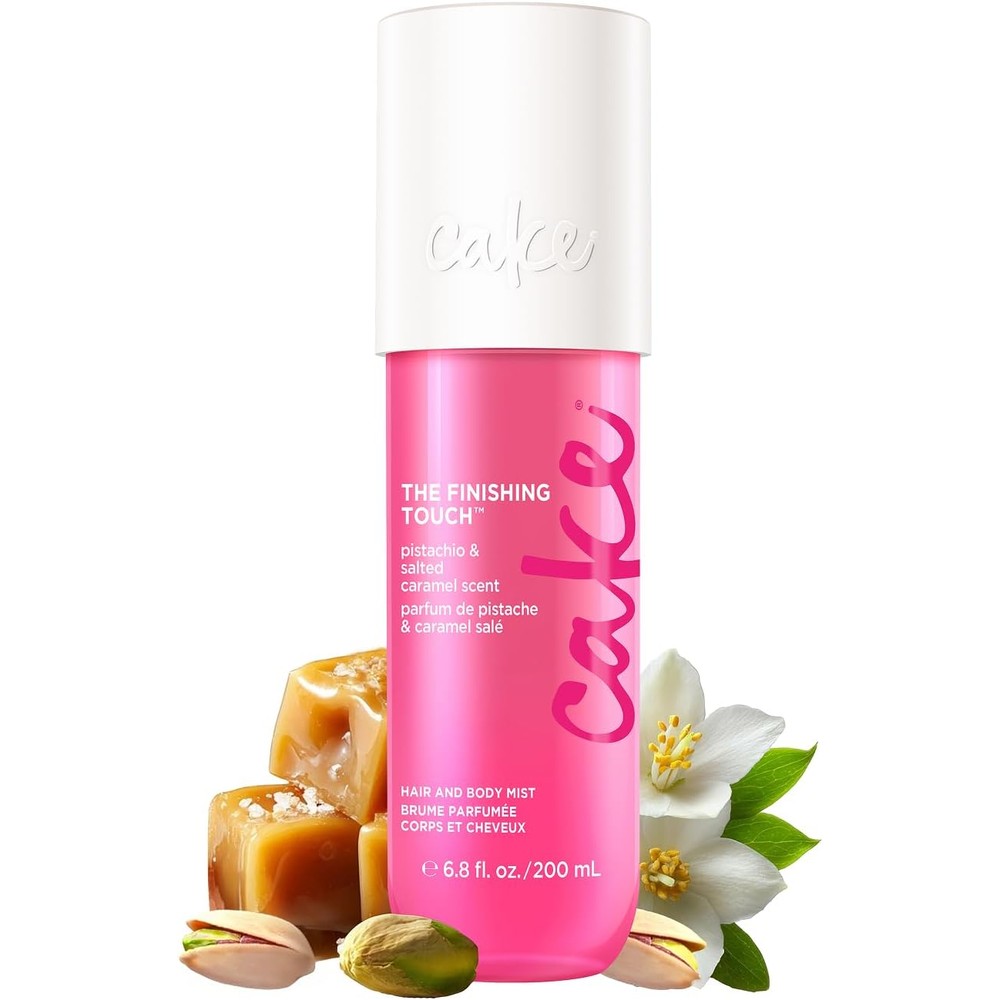 Cake Beauty The Finishing Touch Hair And Body Mist front view packaging