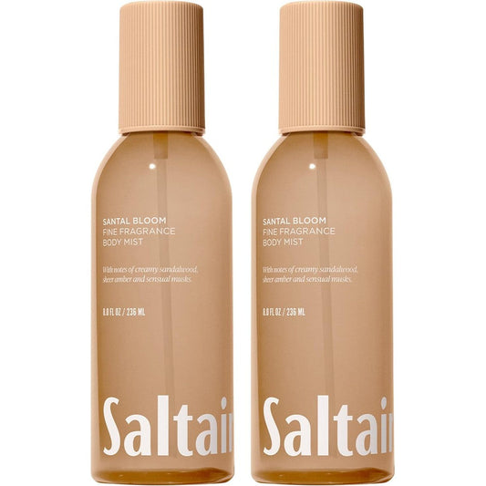 Saltair Santal Bloom Fine Fragrance Body Mist two pack front view