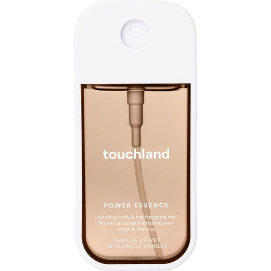 Touchland Hydrating Body and Hair Fragrance Mist Vanilla Velvet front view