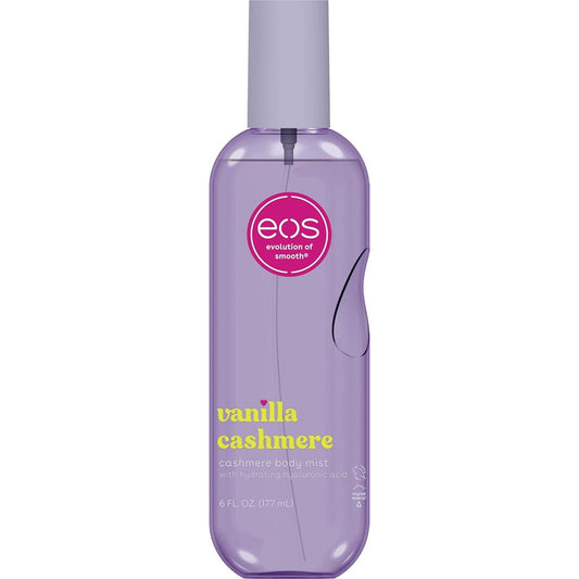 Eos Cashmere Body Mist Vanilla Cashmere 6 fluid ounce front view