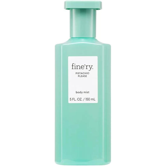 Fine'ry Pistachio Please Hair and Body Fragrance Mist front view bottle