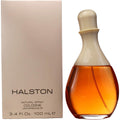 Halston Classic Cologne Spray for Women 3.4 Ounce front view bottle showing clear teardrop design