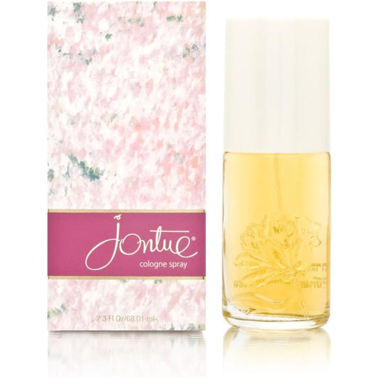 Revlon Jontue for women cologne spray front view bottle on white background
