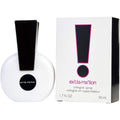 Coty Exclamation Cologne Spray for Women front view of the white bottle with black exclamation mark design