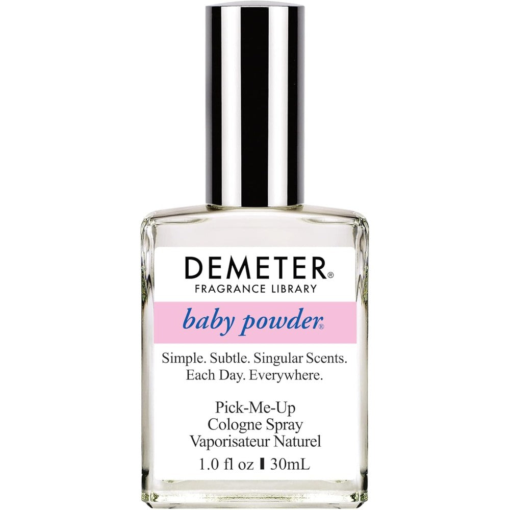 Demeter Baby Powder Cologne Spray 1 Ounce front view bottle showing product label