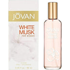 Jovan White Musk Eau de Cologne Spray for women front view bottle