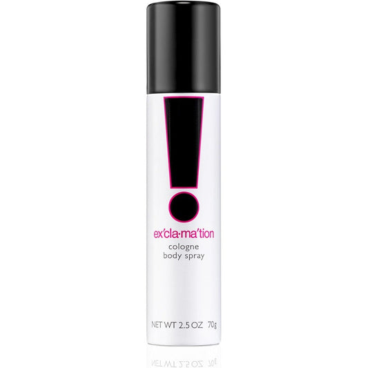 Exclamation by Coty cologne body spray for women front view