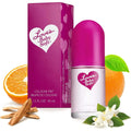Dana Love's Baby Soft Cologne Mist front view of the original fragrance bottle and pink packaging