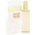 Jovan White Musk Eau De Cologne Spray for Women 3.2 Ounce front view bottle and packaging box