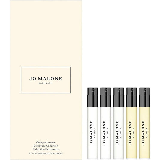 Jo Malone Cologne Intense Discovery Collection set of 5 vials front view