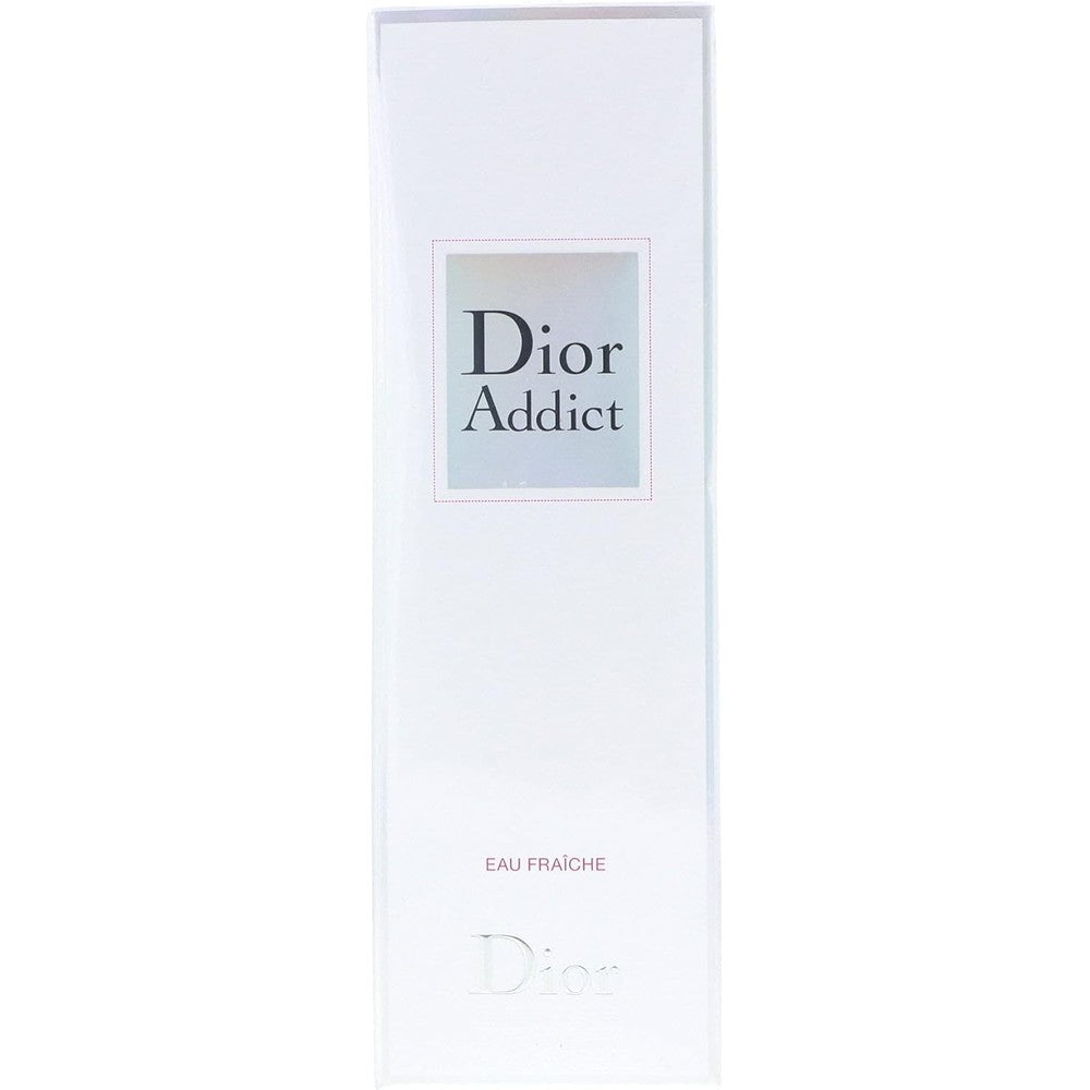 Christian Dior Addict Eau Fraiche Eau De Toilette 3.4 Ounce front view bottle on white background