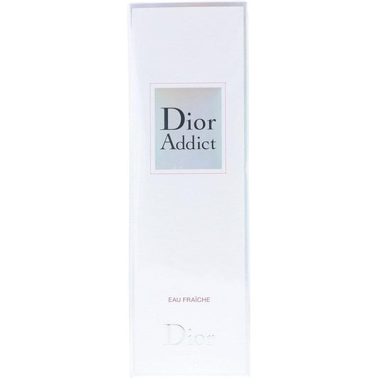 Christian Dior Addict Eau Fraiche Eau De Toilette 3.4 Ounce front view bottle on white background
