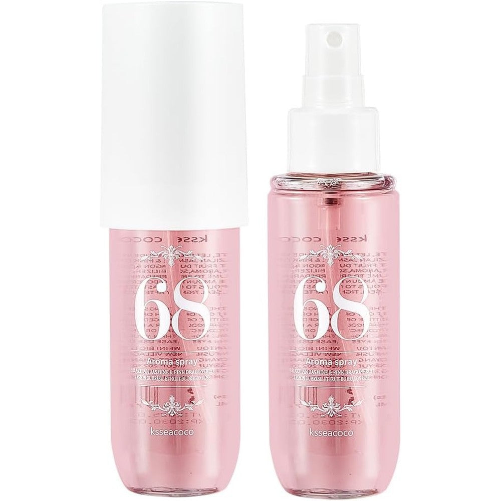 Ksseacoco Cheirosa 68 Colorful Celebration fragrance spray front view pink bottle