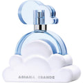 Ariana Grande Cloud Eau de Parfum front view bottle on a white cloud shaped base