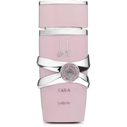 Lattafa Yara Pink Eau De Parfum 100 ml bottle front view