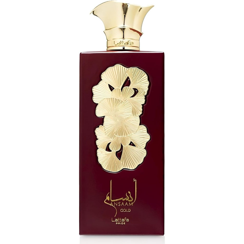 Lattafa Pride Ansaam Gold Eau De Parfum 100ml front view bottle